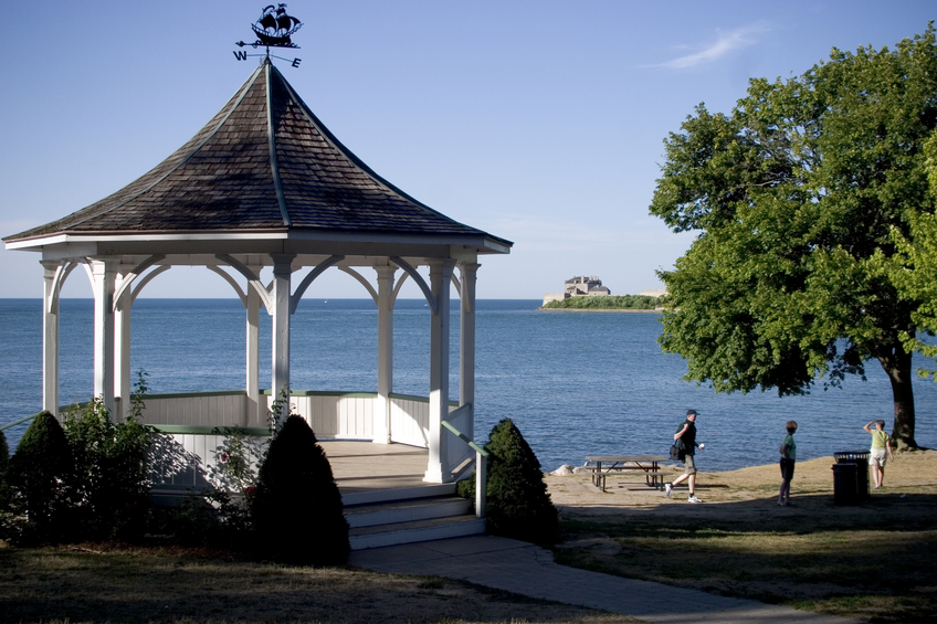 A garden house at Lake Ontario - Niagara on the Lake.