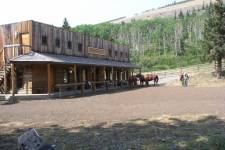 Frontier lodge, Alberta, Canada