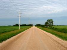 Canadian prairies in Manitoba