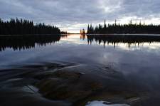 Northern Manitoba lake