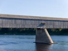 Covered bridge in Hartland, New Brunswick