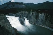 Virginia Falls, Nahanni National Park, Northwest Territories, Canada.