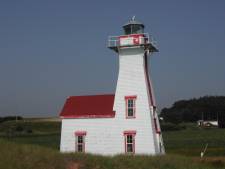 French River Lighthouse, Prince Edward Island, Canada